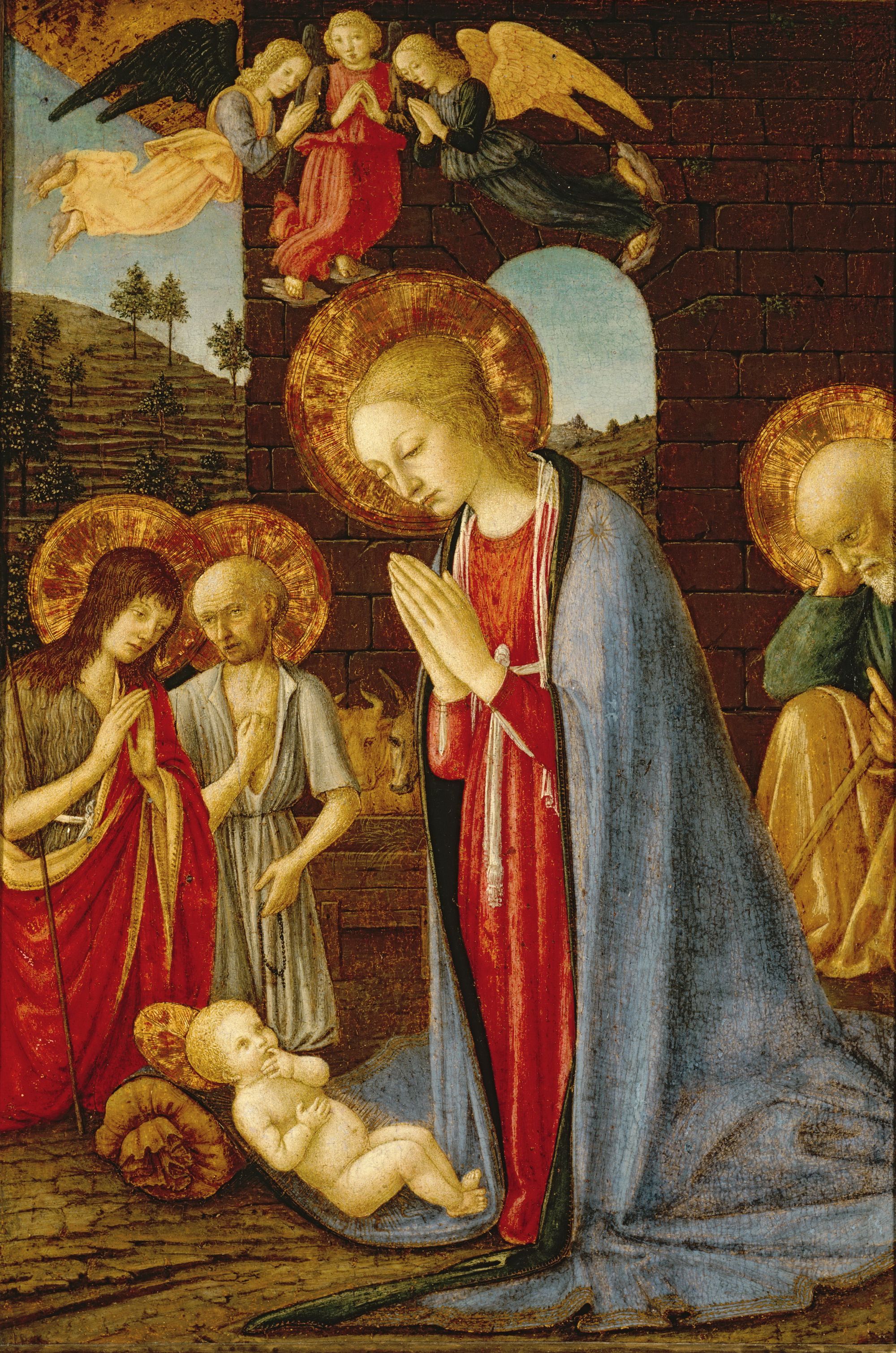 22Поклонение младенцу Христу (ок.1470-1475) (США, Колумбия, Музей искусства).jpg