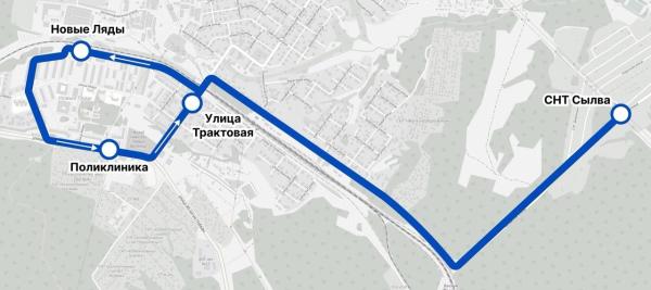 В Перми ищут перевозчика на дачный маршрут № 84 до СНТ «Сылва»