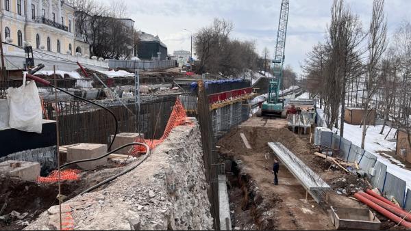 Реконструкция путепровода на Монастырской в Перми выполнена на 65 процентов