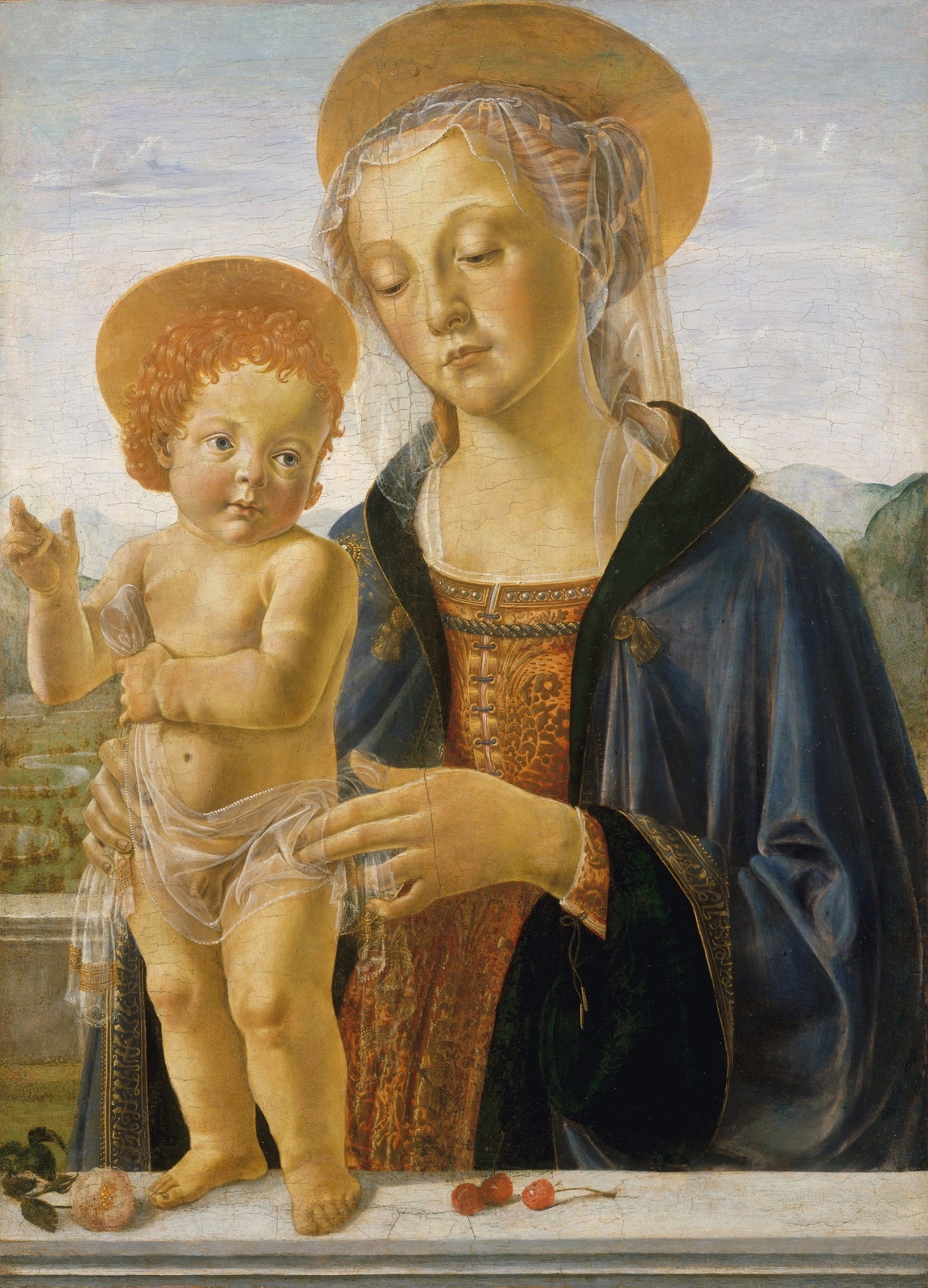 31Мадонна с Младенцем (Madonna and Child)_ок.1470_66 х 48.3_дерево, темпера и золото_Нью-Йорк, Музей Метрополитен.jpg