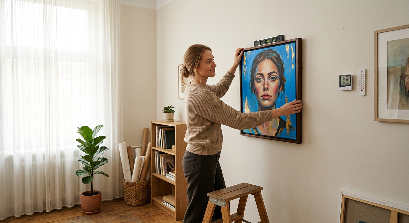 Долговечность и уход: как сохранить ваш портрет на холсте ярким на долгие годы