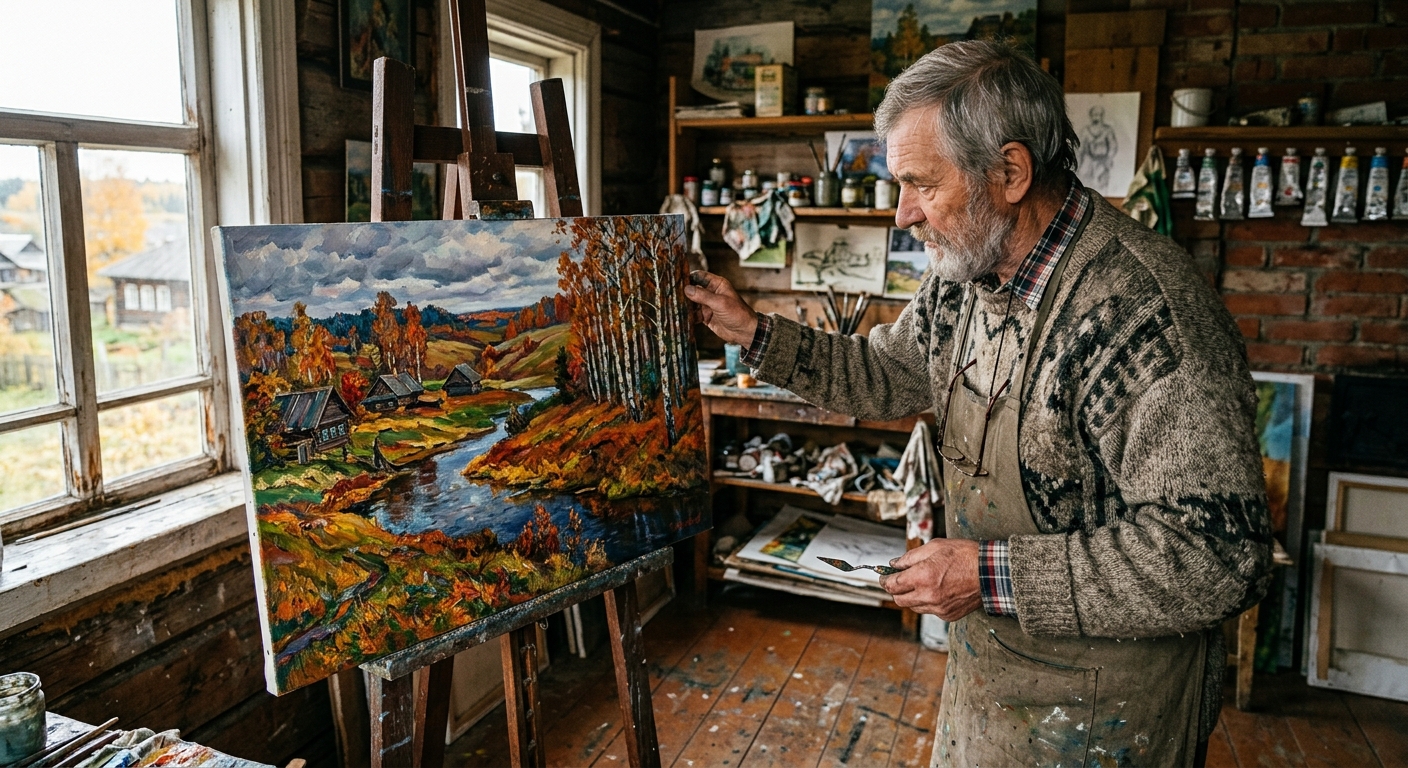 Классика вне времени: почему картина маслом на заказ никогда не выйдет из моды