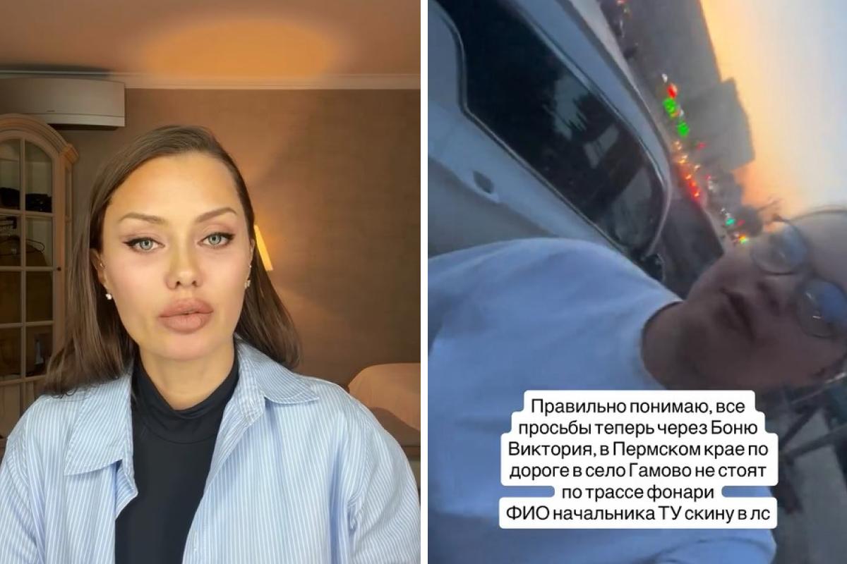 «Виктория, выручай»: пермячка просит блогера Боню осветить дорогу в село Гамово