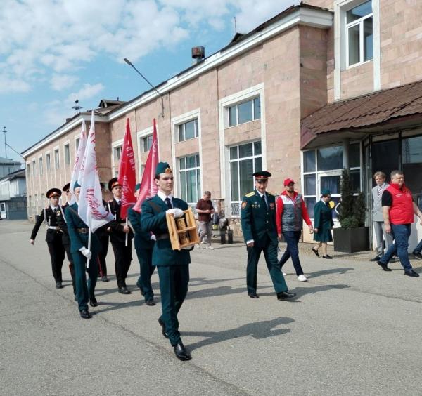 В Пермь доставили частицу Вечного огня от Могилы Неизвестного Солдата