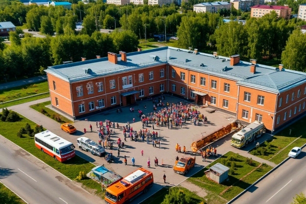 Дети и педагог отравились газом в Омской области Дети и педагог отравились газом в Омской области