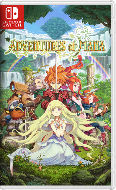 Portada de Adventures of Mana Remake
