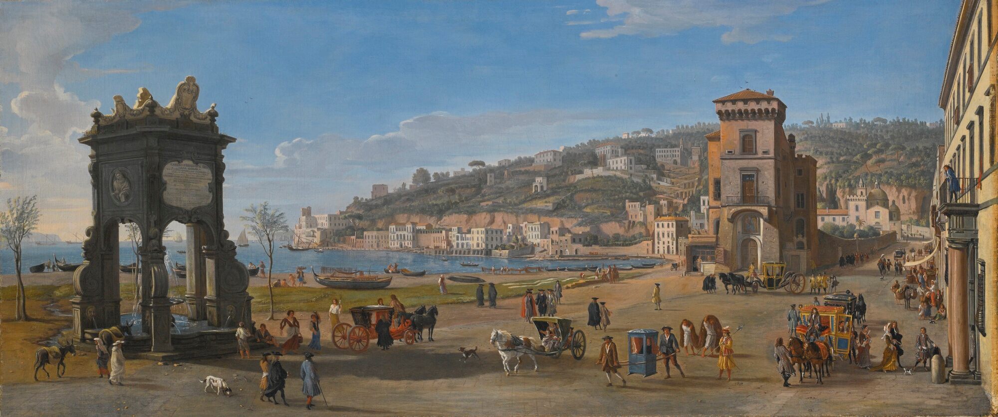 38NAPLES, A VIEW OF THE RIVIERA DI CHIAIA.jpg