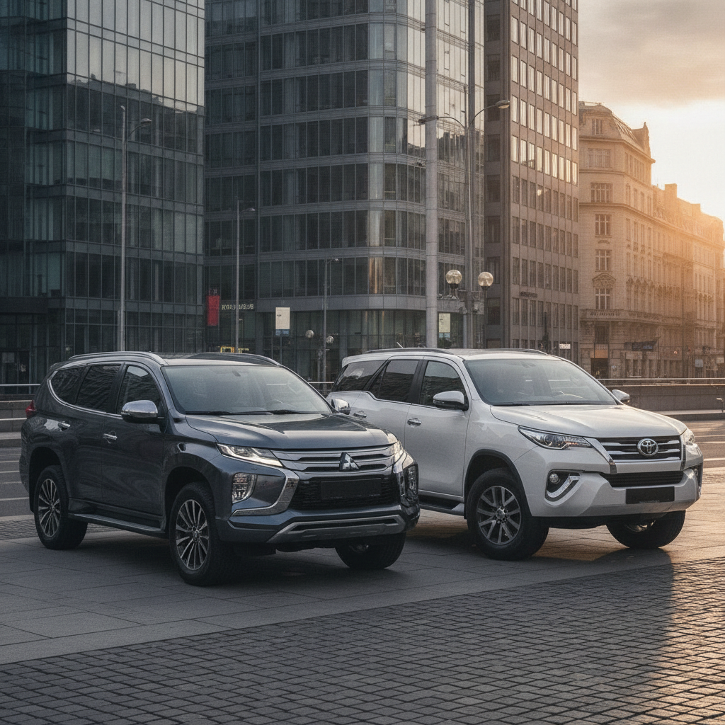 Mitsubishi Pajero Sport vs Toyota Fortuner - Выбор утилитарного семейного джипа