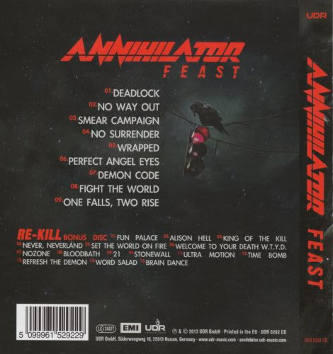 Annihilator - Fеаst [2СD] (2013)