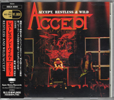 Accept - Restless & Wild (1982) [ESCA 5350]